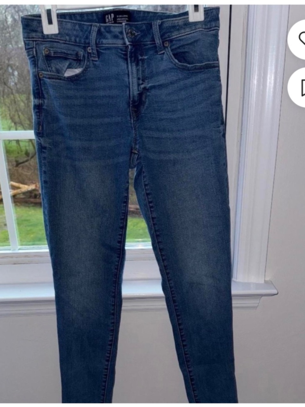Gap jeans size 8/28 long Universal leggings